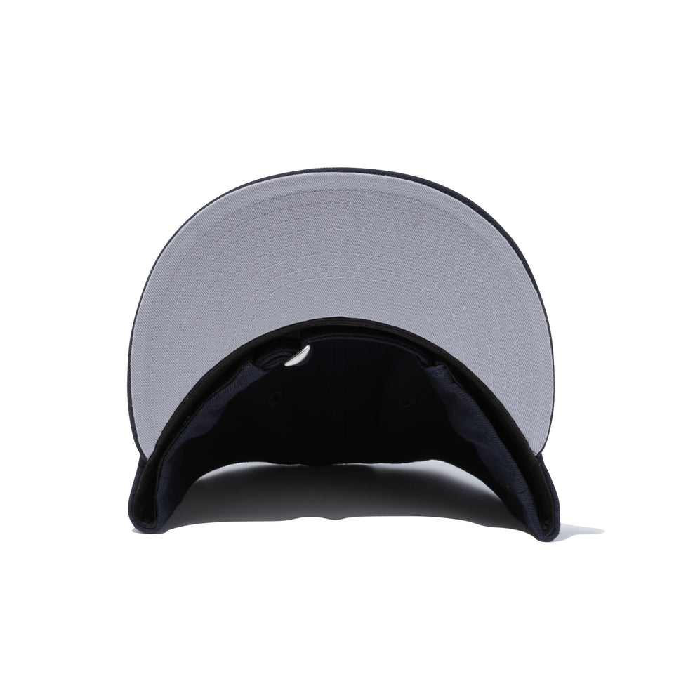 RC 9FIFTY フラットバイザー ニューヨーク・ヤンキース ネイビー グレーアンダーバイザー