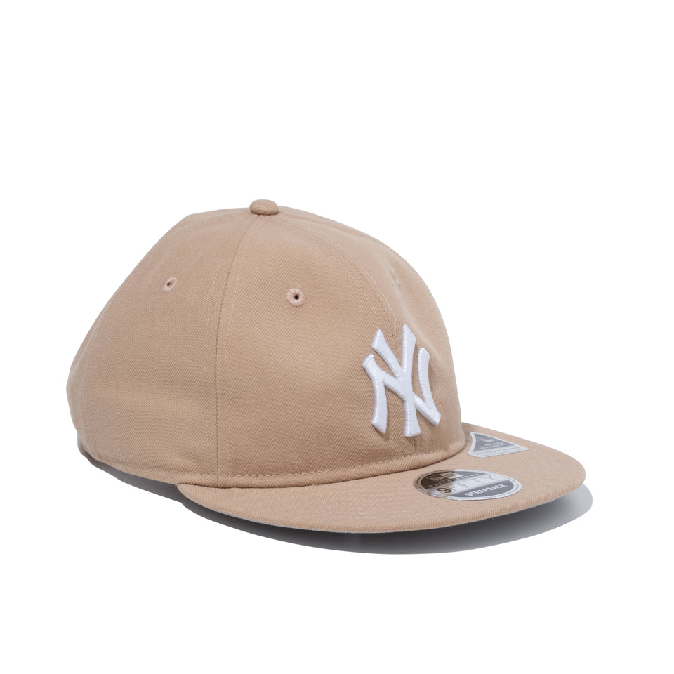 RC 9FIFTY フラットバイザー ニューヨーク・ヤンキース キャメル グレーアンダーバイザー