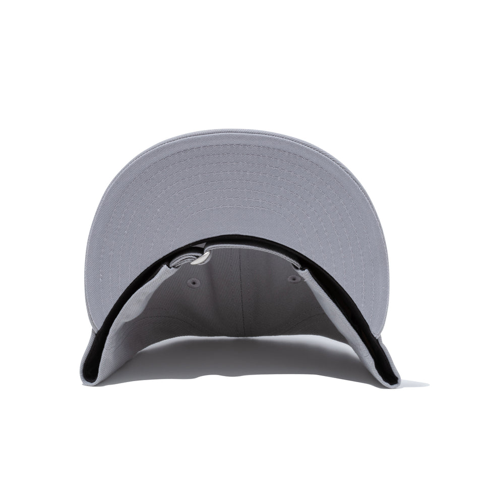 RC 9FIFTY フラットバイザー ロサンゼルス・ドジャース グレー グレーアンダーバイザー