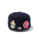Pill Box MLB エンブレム ニューヨーク・ヤンキース マルチロゴ ネイビー