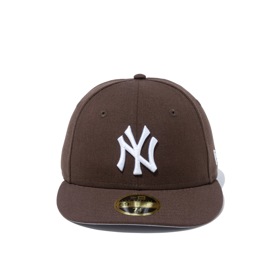 LP 59FIFTY MLBカスタム ニューヨーク・ヤンキース ウォルナット グレーアンダーバイザー