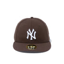 LP 59FIFTY MLBカスタム ニューヨーク・ヤンキース ウォルナット グレーアンダーバイザー