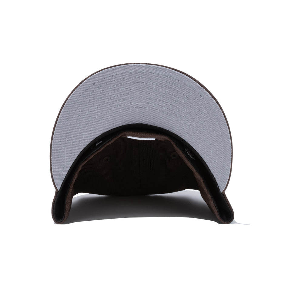 LP 59FIFTY MLBカスタム ニューヨーク・ヤンキース ウォルナット グレーアンダーバイザー