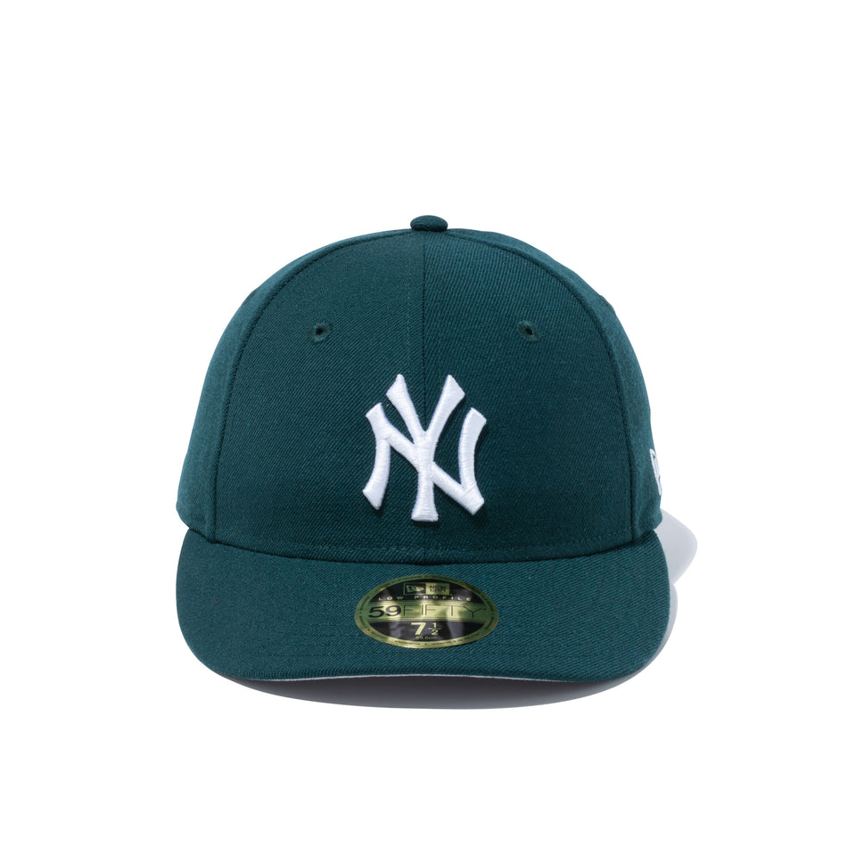 LP 59FIFTY MLBカスタム ニューヨーク・ヤンキース ダークグリーン グレーアンダーバイザー