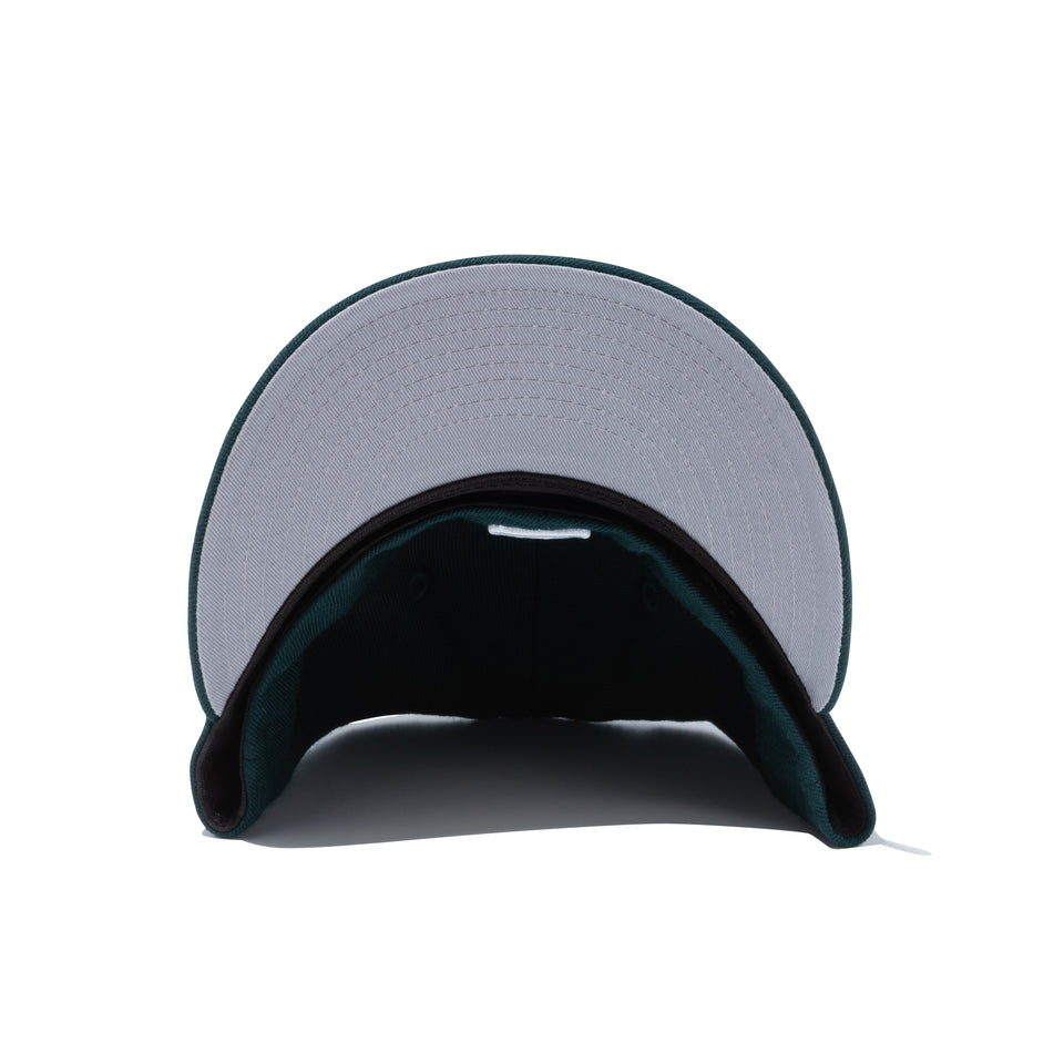 LP 59FIFTY MLBカスタム ニューヨーク・ヤンキース ダークグリーン グレーアンダーバイザー