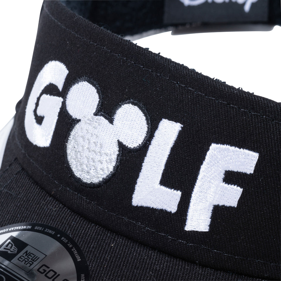 【ゴルフ】 WOMEN'S サンバイザー On Par ディズニー ミニーマウス GOLF ブラック