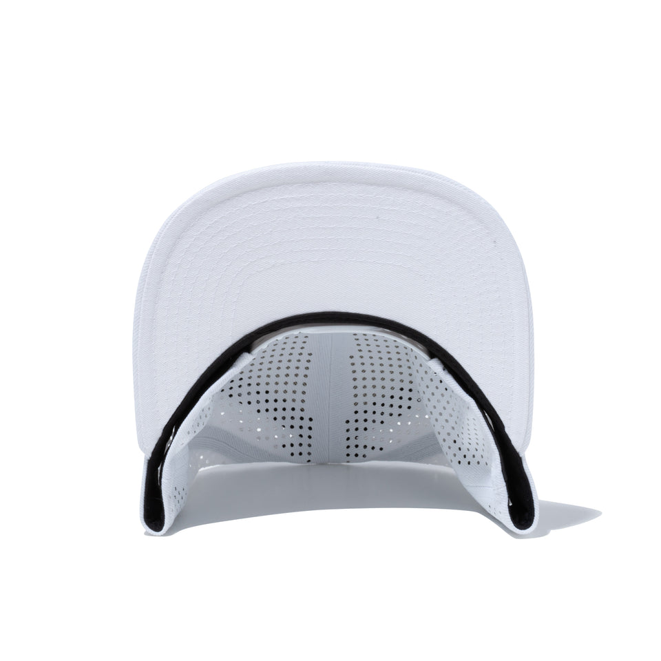 【ゴルフ】 9FIFTY Original Fit レーザーパフォーテッド ボックスロゴ ホワイト