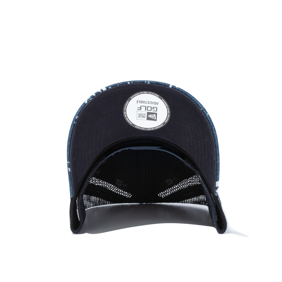 【ゴルフ】 9FORTY A-Frame トラッカー スプラッシュペイント NEW ERA 1920 ウォッシュドデニム