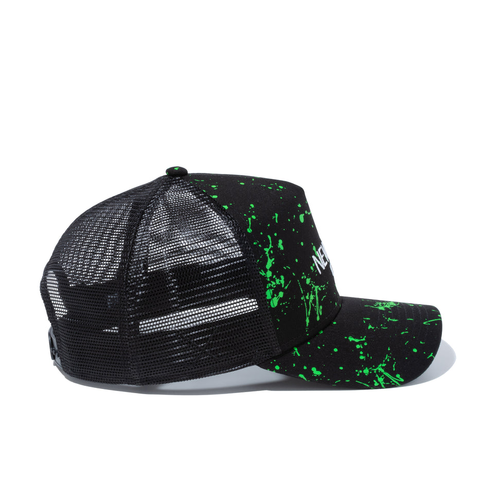 【ゴルフ】 9FORTY A-Frame トラッカー スプラッシュペイント NEW ERA 1920 ブラック