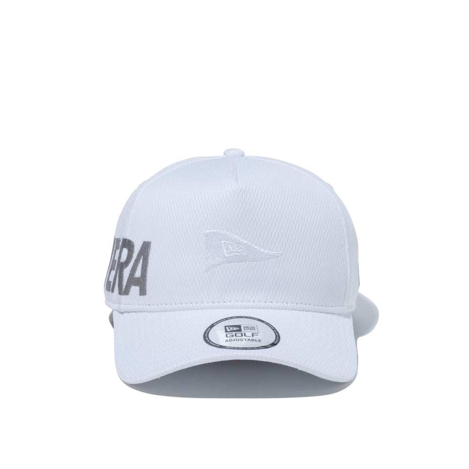 【ゴルフ】 9FORTY A-Frame ダッシュマークメッシュ NEW ERA ホワイト × クラウド