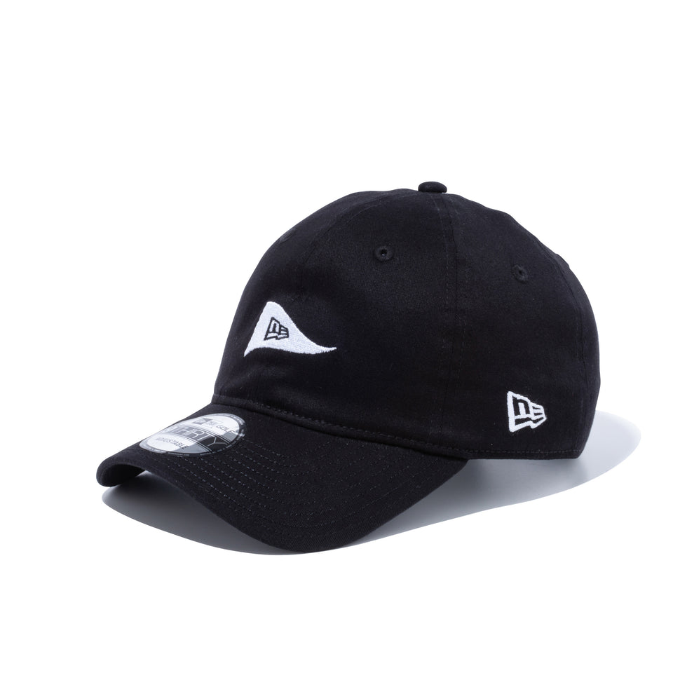 【ゴルフ】 9THIRTY On Par ストレッチコットン ウォッシャブル ピンフラッグロゴ ブラック