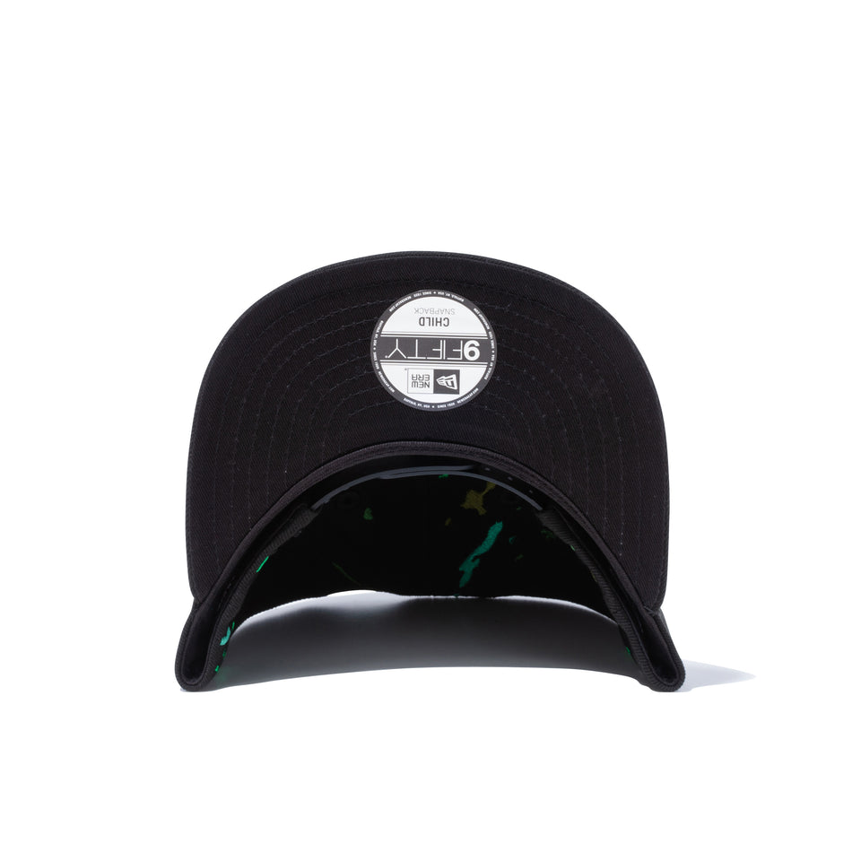 Child 9FIFTY スプラッシュエンブロイダリー ニューヨーク・ヤンキース ブラック