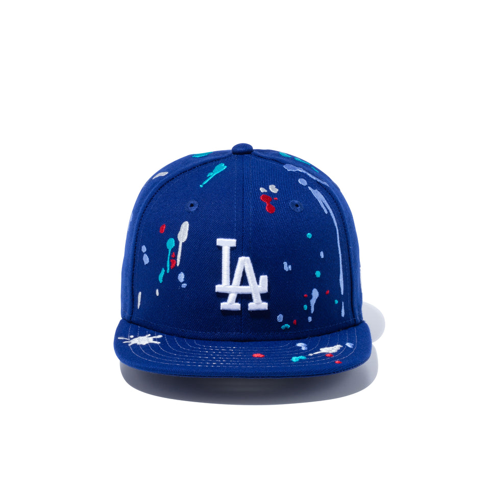 Child 9FIFTY スプラッシュエンブロイダリー ロサンゼルス・ドジャース ダークロイヤル