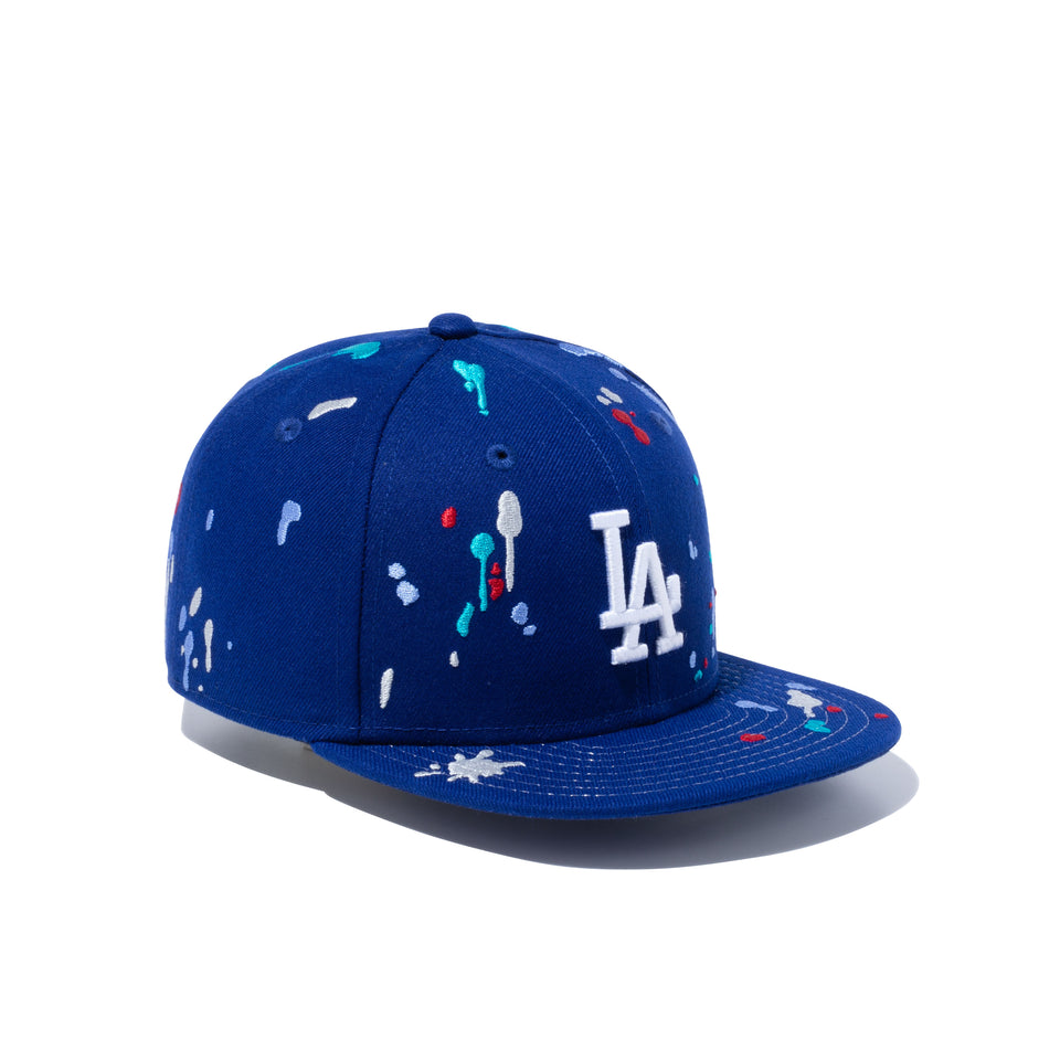 Child 9FIFTY スプラッシュエンブロイダリー ロサンゼルス・ドジャース ダークロイヤル