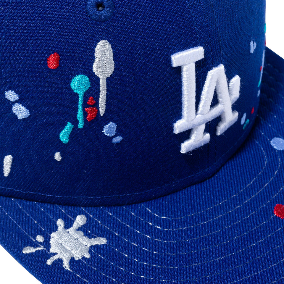 Child 9FIFTY スプラッシュエンブロイダリー ロサンゼルス・ドジャース ダークロイヤル