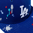 Child 9FIFTY スプラッシュエンブロイダリー ロサンゼルス・ドジャース ダークロイヤル
