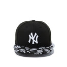 9FIFTY ペイズリー エンブロイダリー ニューヨーク・ヤンキース ブラック ブラックペイズリーバイザー