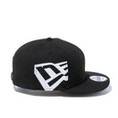 9FIFTY エッセンシャル フラッグロゴ ブラック × スノーホワイト