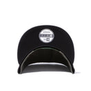 9FIFTY ダックキャンバス レザーパッチ ダックモス ブラックスエードバイザー