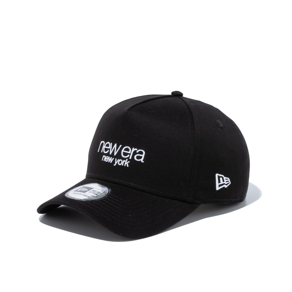 9FORTY A-Frame ベーシックファブリクス new era new york ブラック