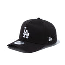 9FORTY A-Frame MLBフラットエンブロイダリー ロサンゼルス・ドジャース ブラック