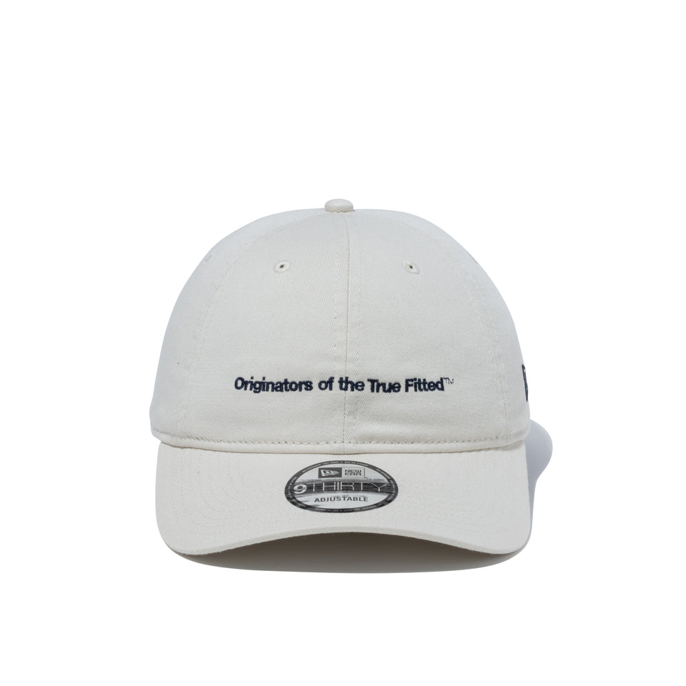 9THIRTY ベーシックファブリクス Originators of the True Fitted アイボリー