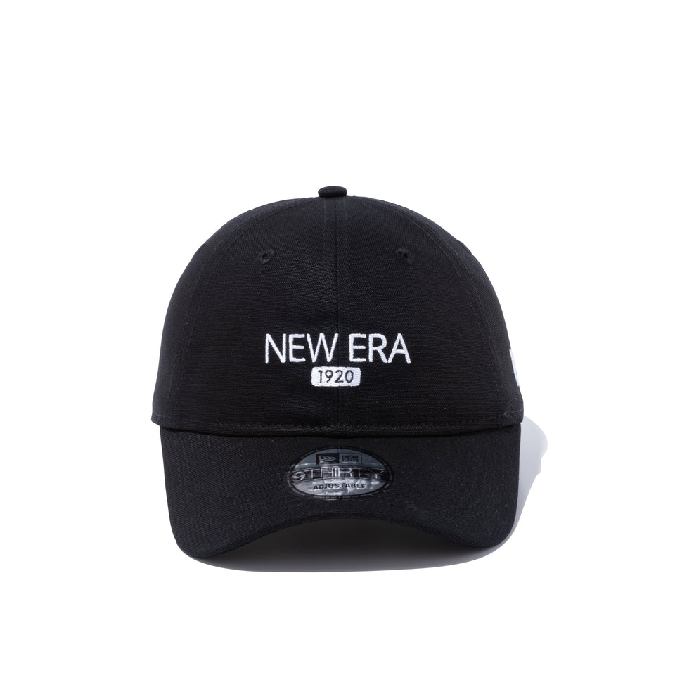 9THIRTY ダックキャンバス NEW ERA 1920 ダックブラック