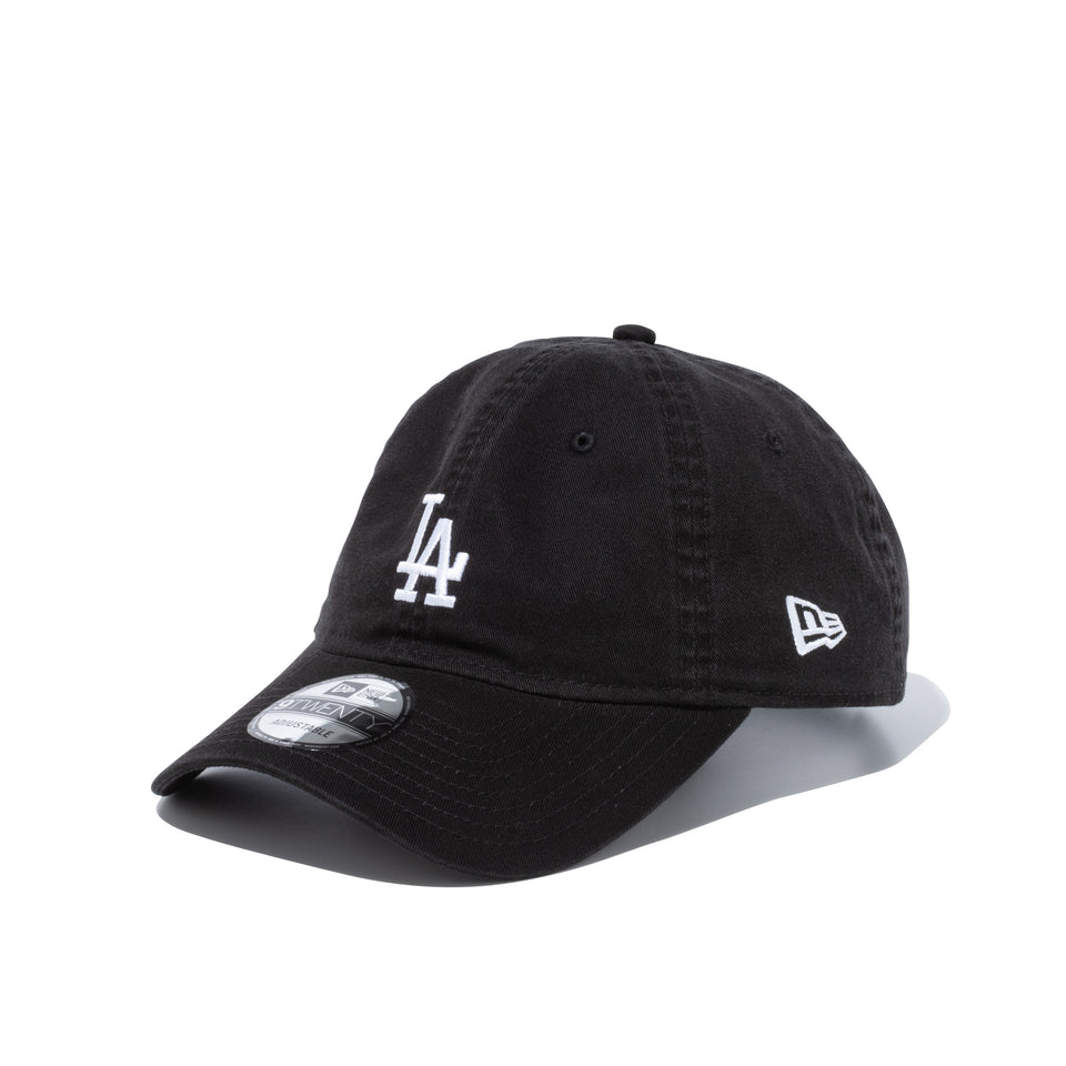 9TWENTY MLBフラットエンブロイダリー ロサンゼルス・ドジャース ミニロゴ ブラック