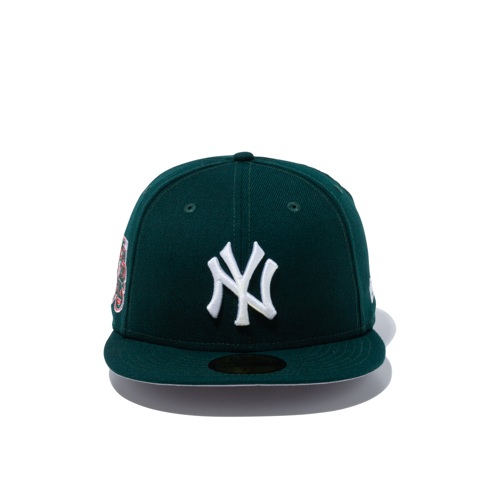 59FIFTY MLB サイドパッチ ニューヨーク・ヤンキース ワールドシリーズ ダークグリーン