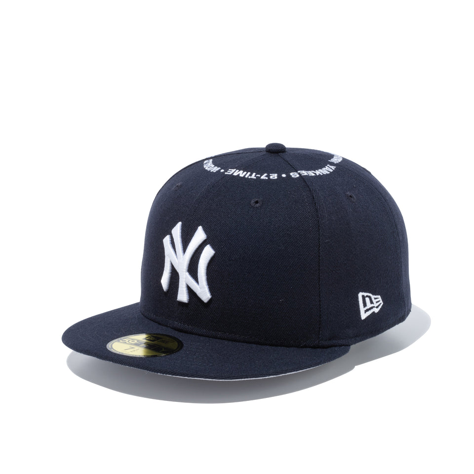 59FIFTY MLB サークル ニューヨーク・ヤンキース ネイビー