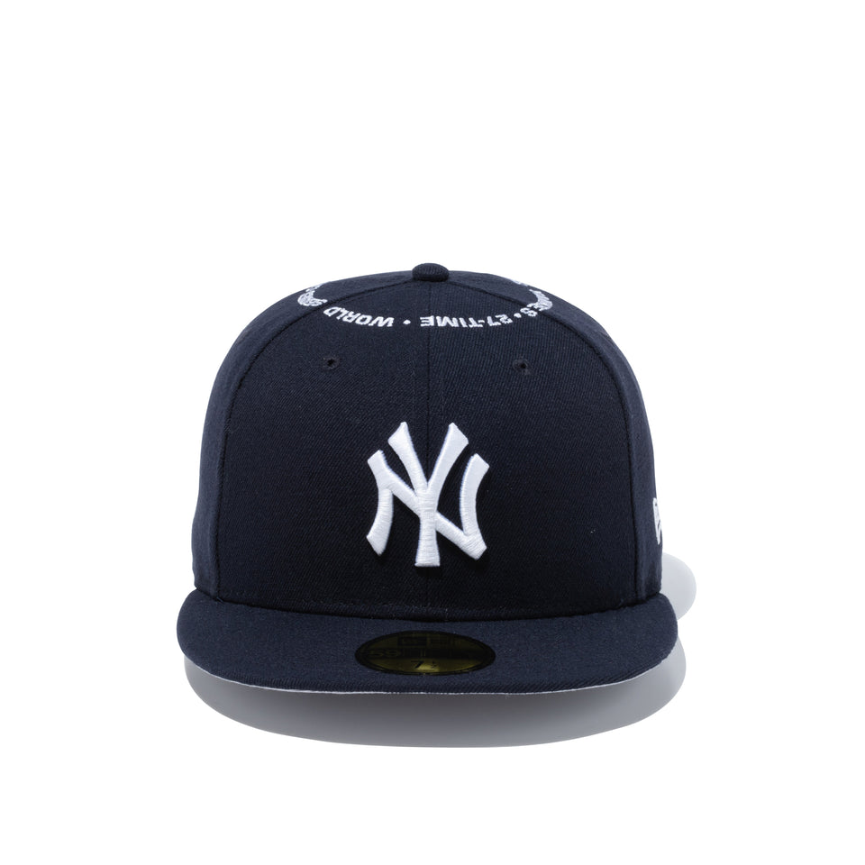 59FIFTY MLB サークル ニューヨーク・ヤンキース ネイビー