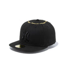 59FIFTY MLB サークル ニューヨーク・ヤンキース ブラック × ブラック