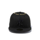 59FIFTY MLB サークル ニューヨーク・ヤンキース ブラック × ブラック