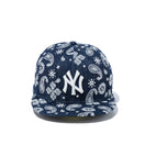 59FIFTY ペイズリー エンブロイダリー ニューヨーク・ヤンキース デニムペイズリー