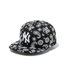 59FIFTY ペイズリー エンブロイダリー ニューヨーク・ヤンキース ブラックペイズリー