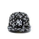 59FIFTY ペイズリー エンブロイダリー ニューヨーク・ヤンキース ブラックペイズリー