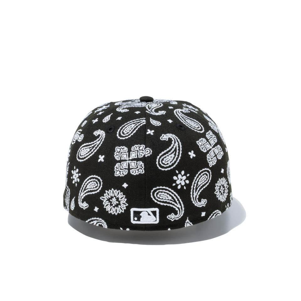 59FIFTY ペイズリー エンブロイダリー ニューヨーク・ヤンキース ブラックペイズリー