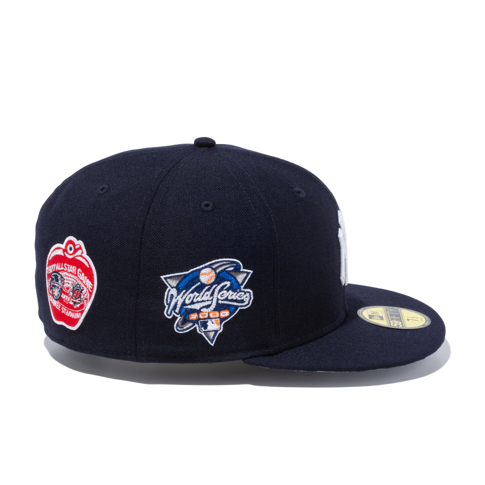 59FIFTY MLB エンブレム ニューヨーク・ヤンキース マルチロゴ ネイビー
