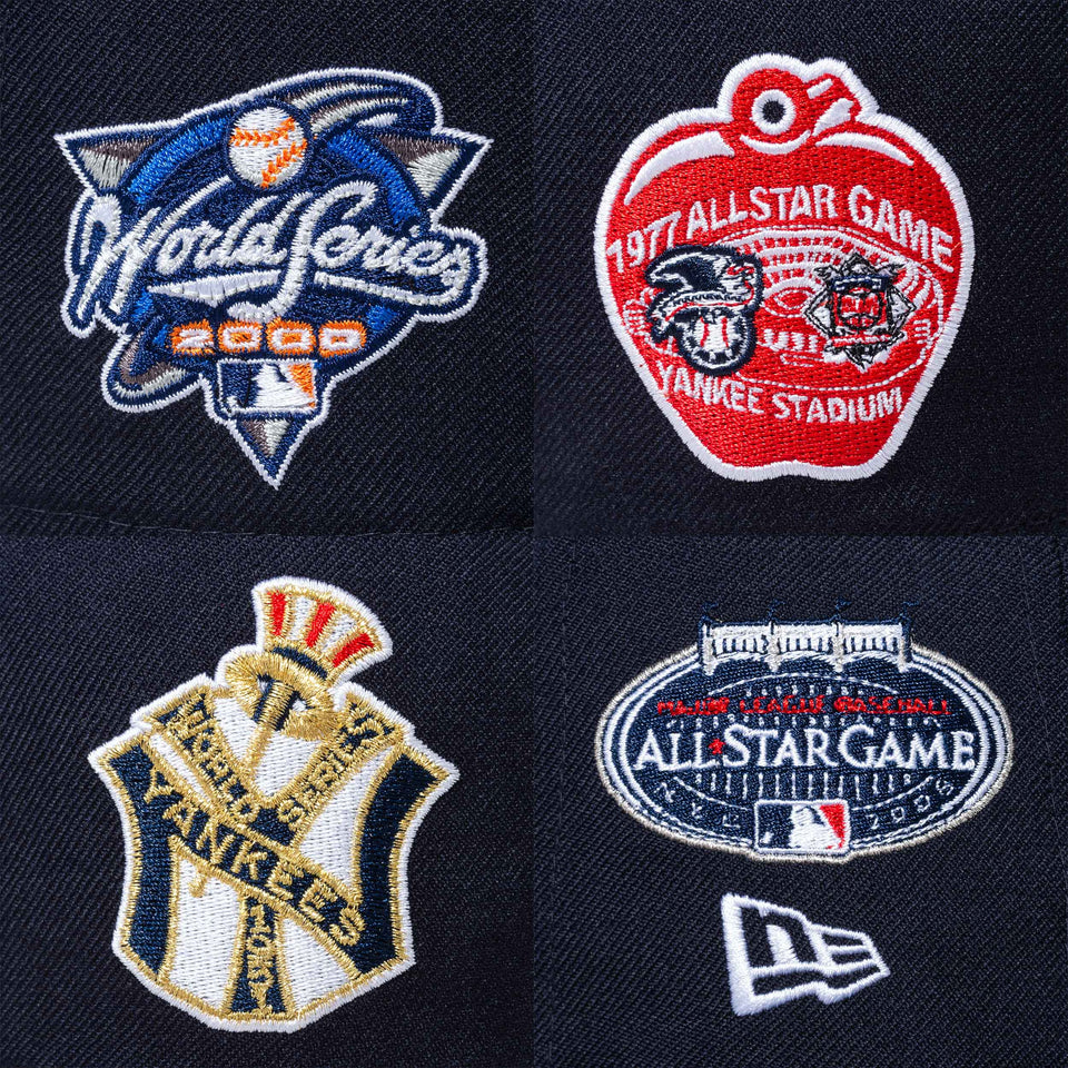 59FIFTY MLB エンブレム ニューヨーク・ヤンキース マルチロゴ ネイビー