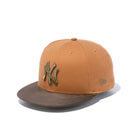 59FIFTY ダックキャンバス ニューヨーク・ヤンキース ダックタン オリーブスエードバイザー