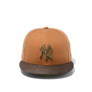 59FIFTY ダックキャンバス ニューヨーク・ヤンキース ダックタン オリーブスエードバイザー