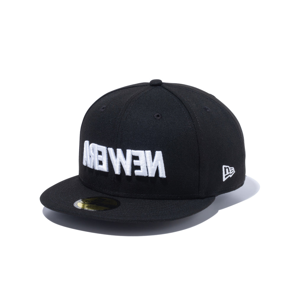 59FIFTY ミラーロゴ ワードマーク ブラック
