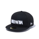 59FIFTY ミラーロゴ ワードマーク ブラック