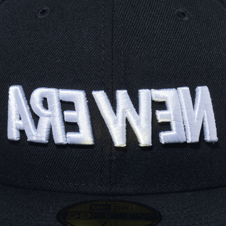 59FIFTY ミラーロゴ ワードマーク ブラック