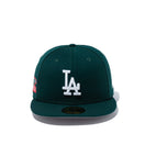 59FIFTY MLB サイドパッチ ロサンゼルス・ドジャース ワールドシリーズ ダークグリーン
