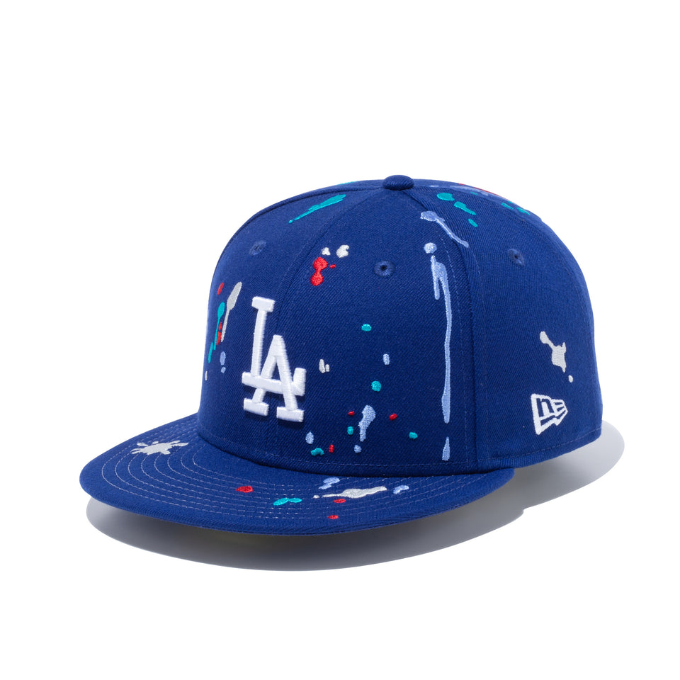 59FIFTY スプラッシュエンブロイダリー ロサンゼルス・ドジャース ダークロイヤル