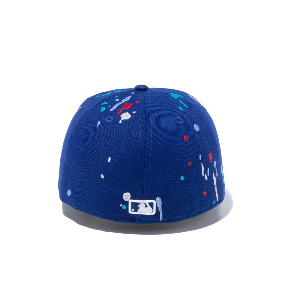 59FIFTY スプラッシュエンブロイダリー ロサンゼルス・ドジャース ダークロイヤル