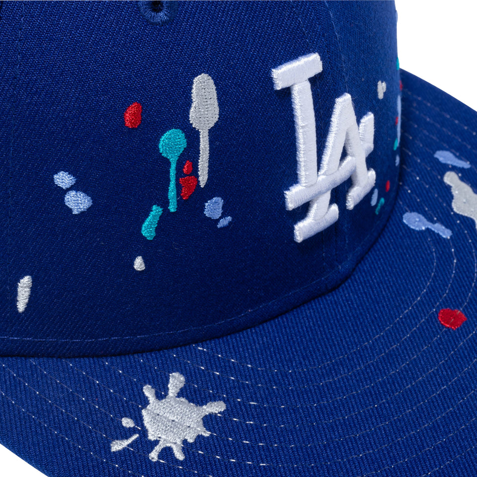 59FIFTY スプラッシュエンブロイダリー ロサンゼルス・ドジャース ダークロイヤル