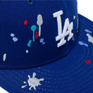 59FIFTY スプラッシュエンブロイダリー ロサンゼルス・ドジャース ダークロイヤル