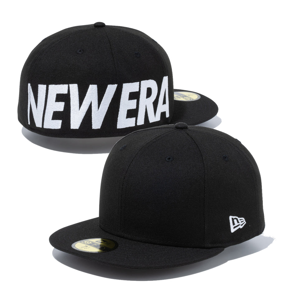 59FIFTY エッセンシャル NEW ERA ブラック × スノーホワイト